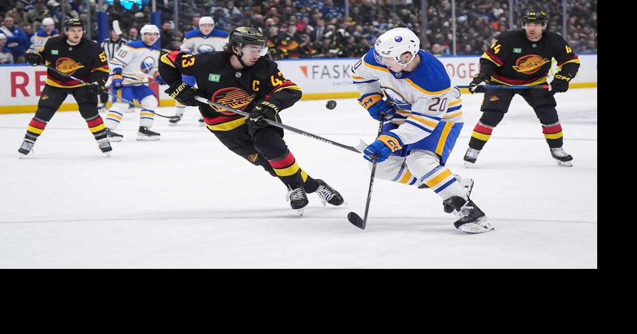 Kulich puts up three points, Buffalo Sabres come back to top Vancouver Canucks 3-2