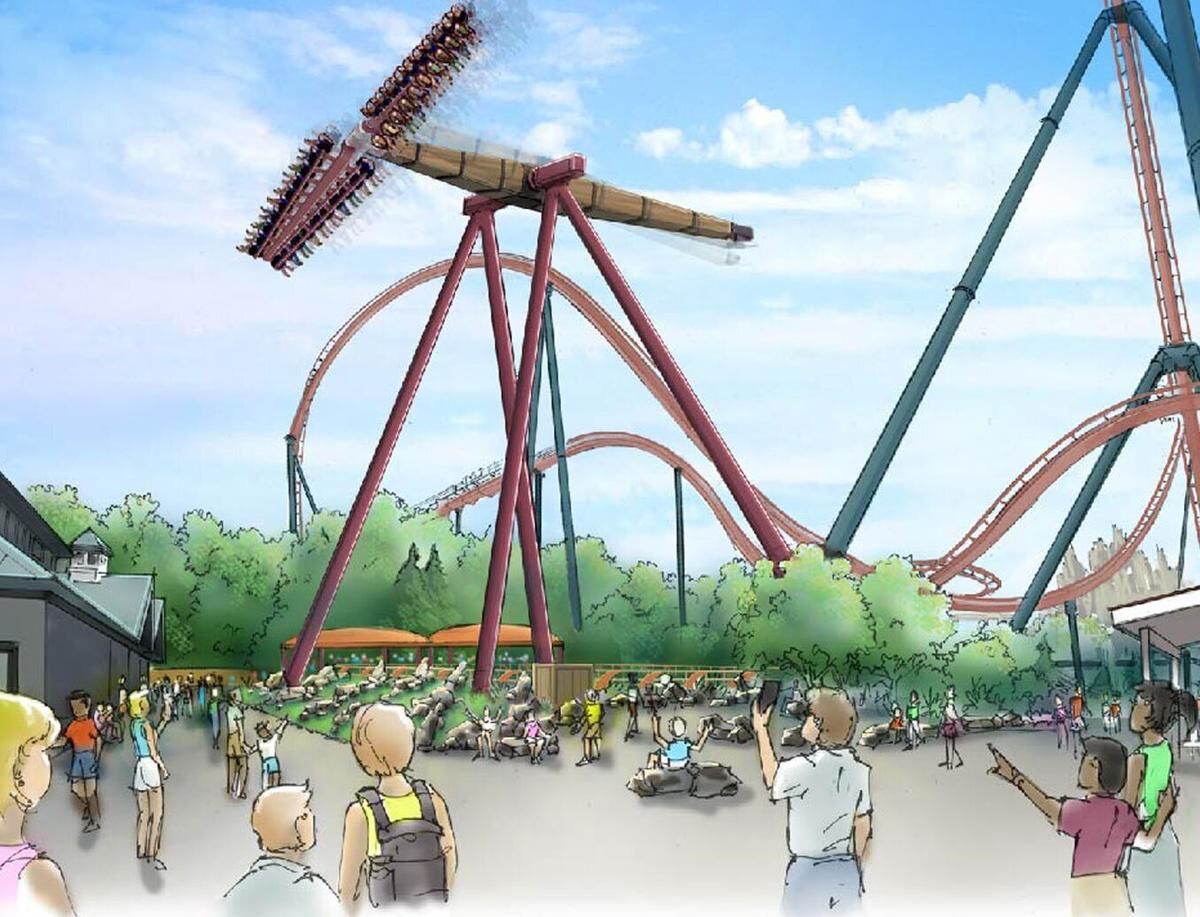 Canada s Wonderland teases new ride Tundra Twister