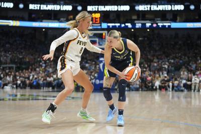 Sex toy thrown near Indiana's Sophie Cunningham during game in Los Angeles