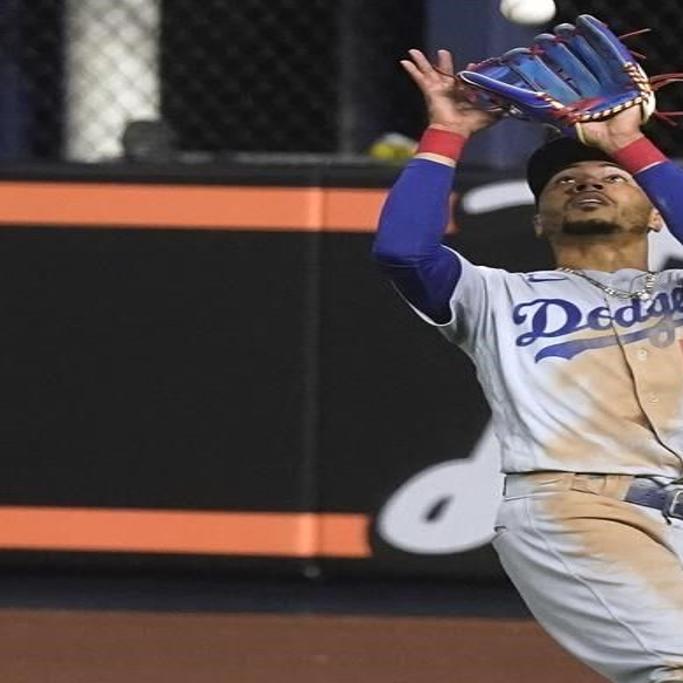 Mookie Betts belts two home runs, Dodgers score five runs in 10th inning to  beat Marlins