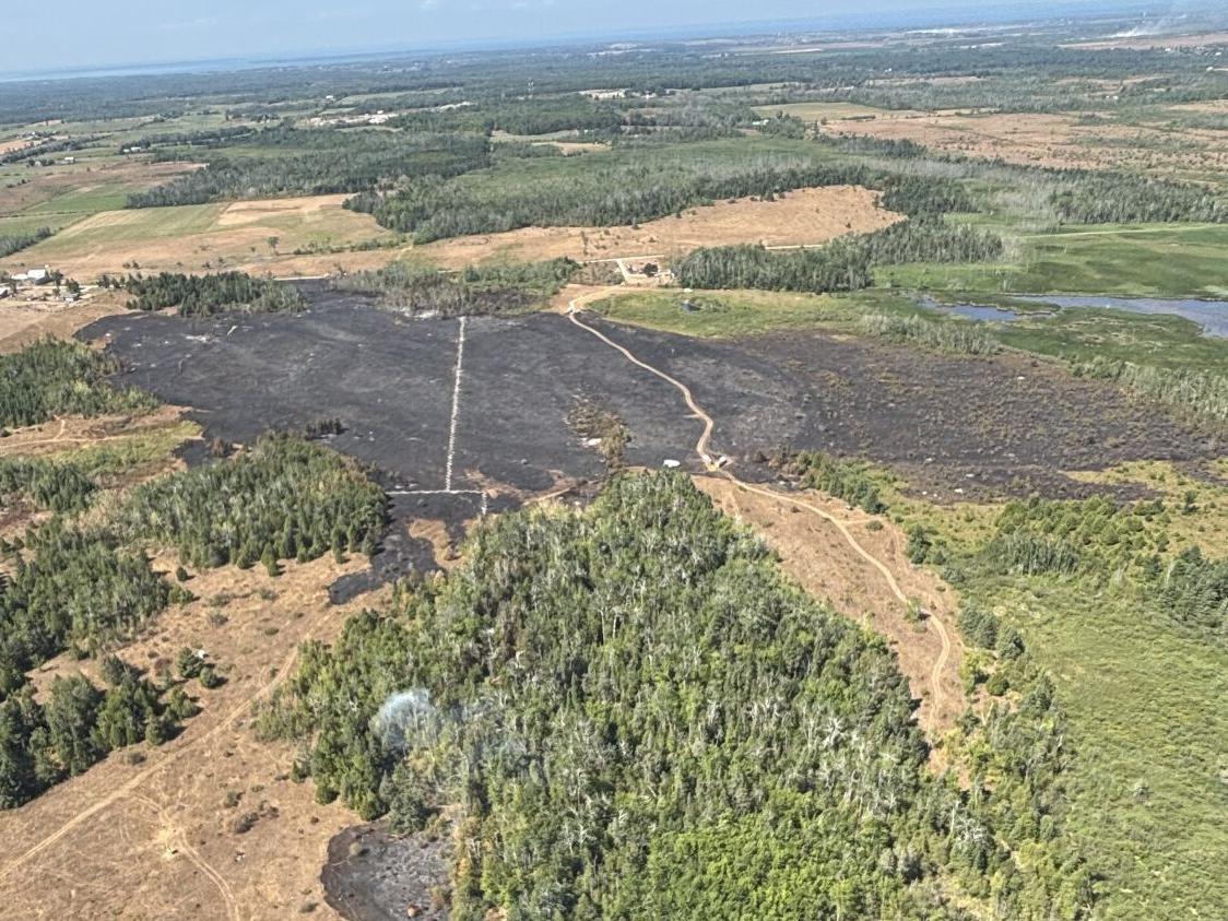 Kirkfield area fire - KL Fire Rescue MNR Flight2.jpg