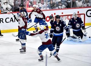 Avalanche eliminate Jets from playoffs with 6-3 road win