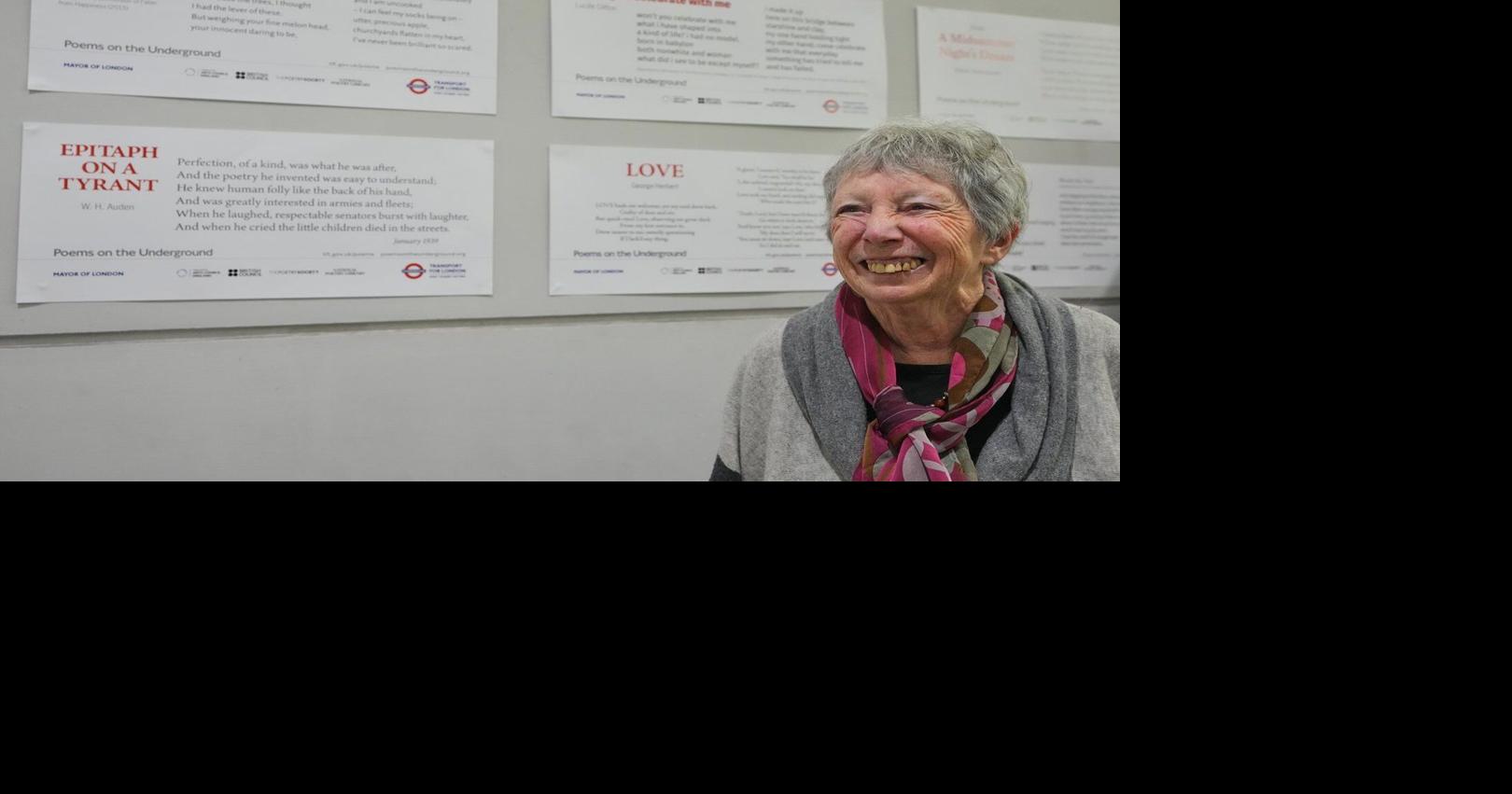 London's Poems on the Underground celebrates 40 years of bringing verses to commuters