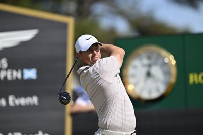 Rory McIlroy hitting his stride and shares Scottish Open lead with Chris Gotterup