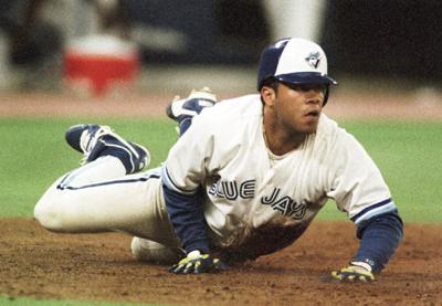 Roberto Alomar entered the Hall of Fame with a Jays cap on his