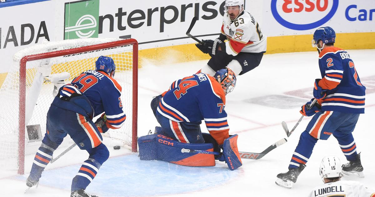 Oilers vs. Panthers: Florida’s Brad Marchand steals Game 2 of Stanley Cup final in double overtime