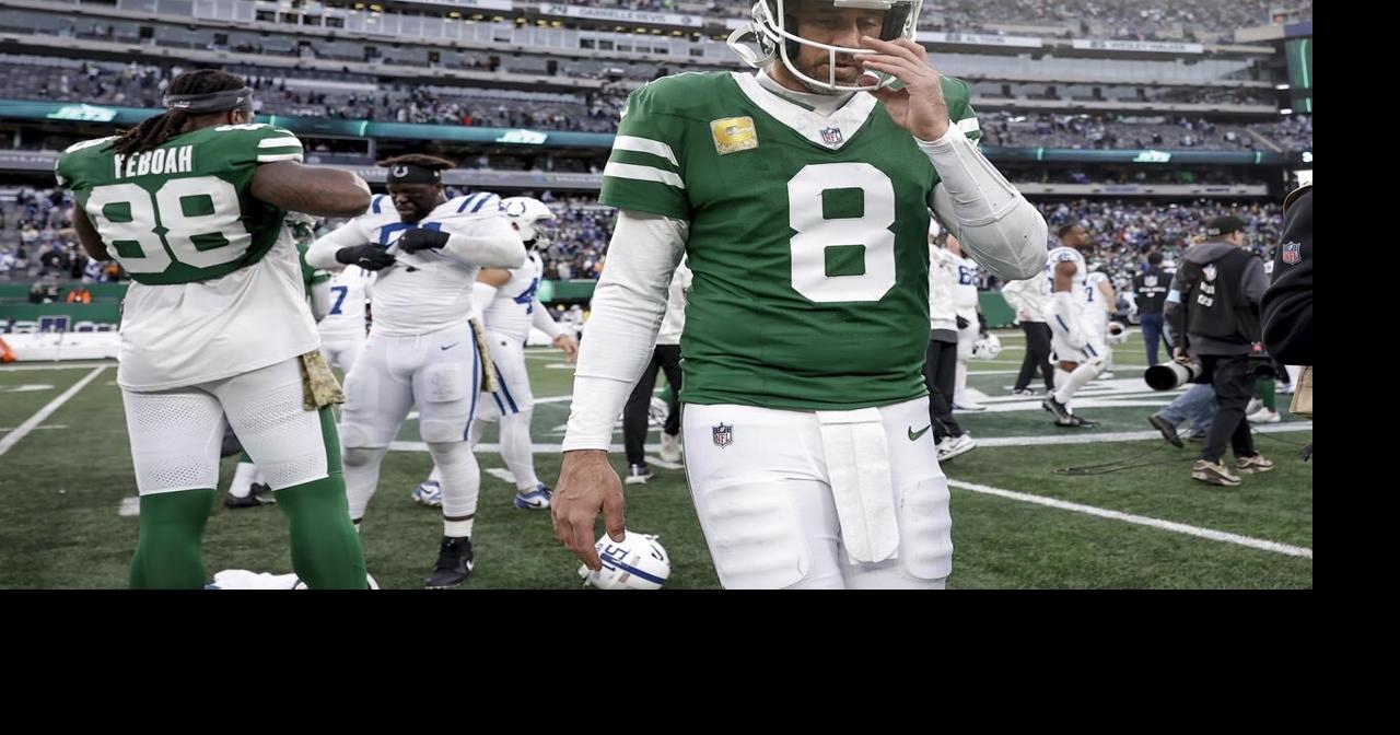 Jets head into their bye 'angry, frustrated' after blowing a late lead and losing to the Colts