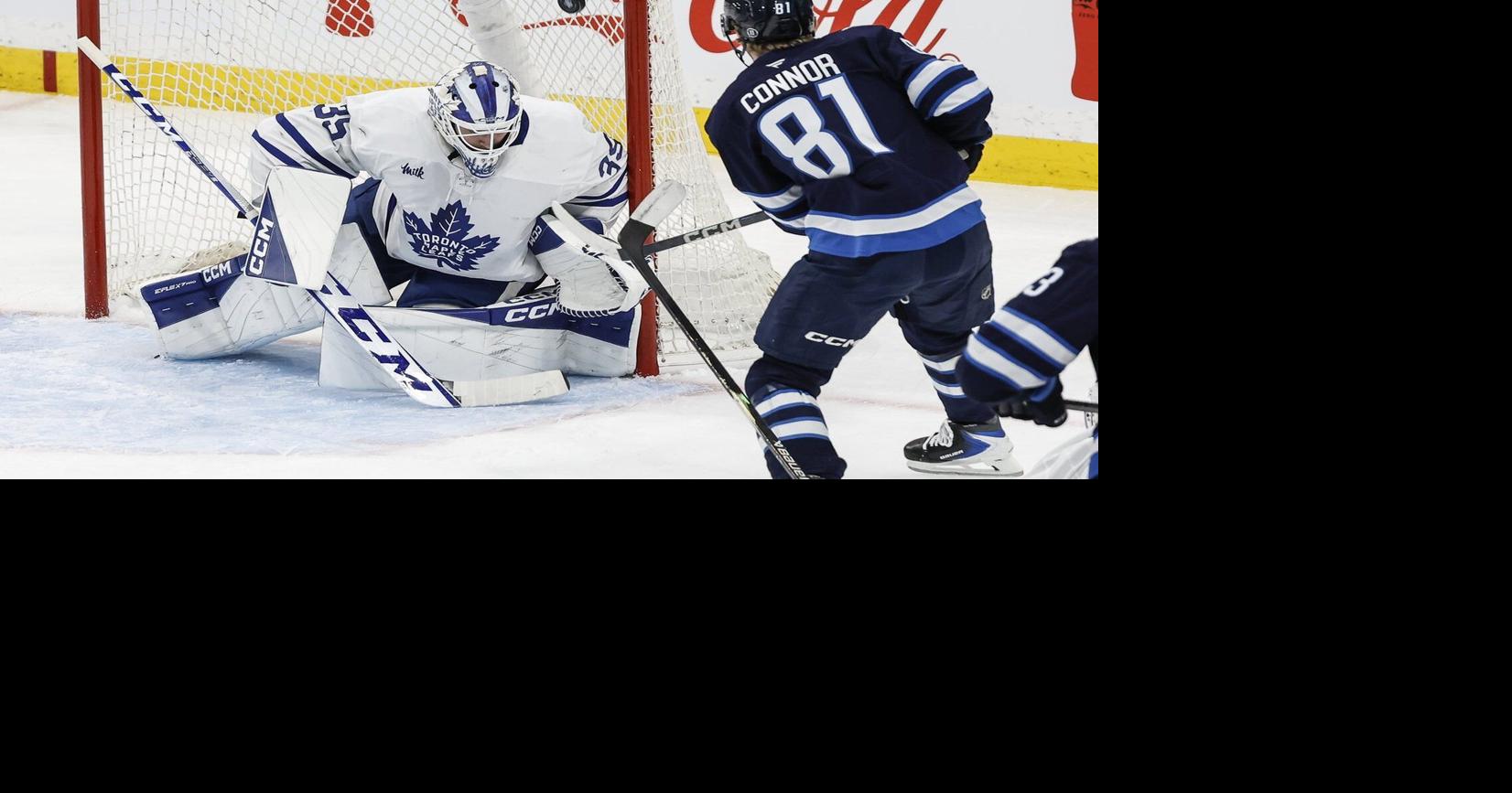 Domi scores in OT as Leafs rally to snap Jets’ win streak with 4-3 win