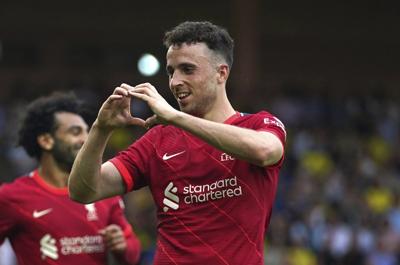 Family of Liverpool player Diogo Jota and his brother gather at chapel ahead of wake and funeral
