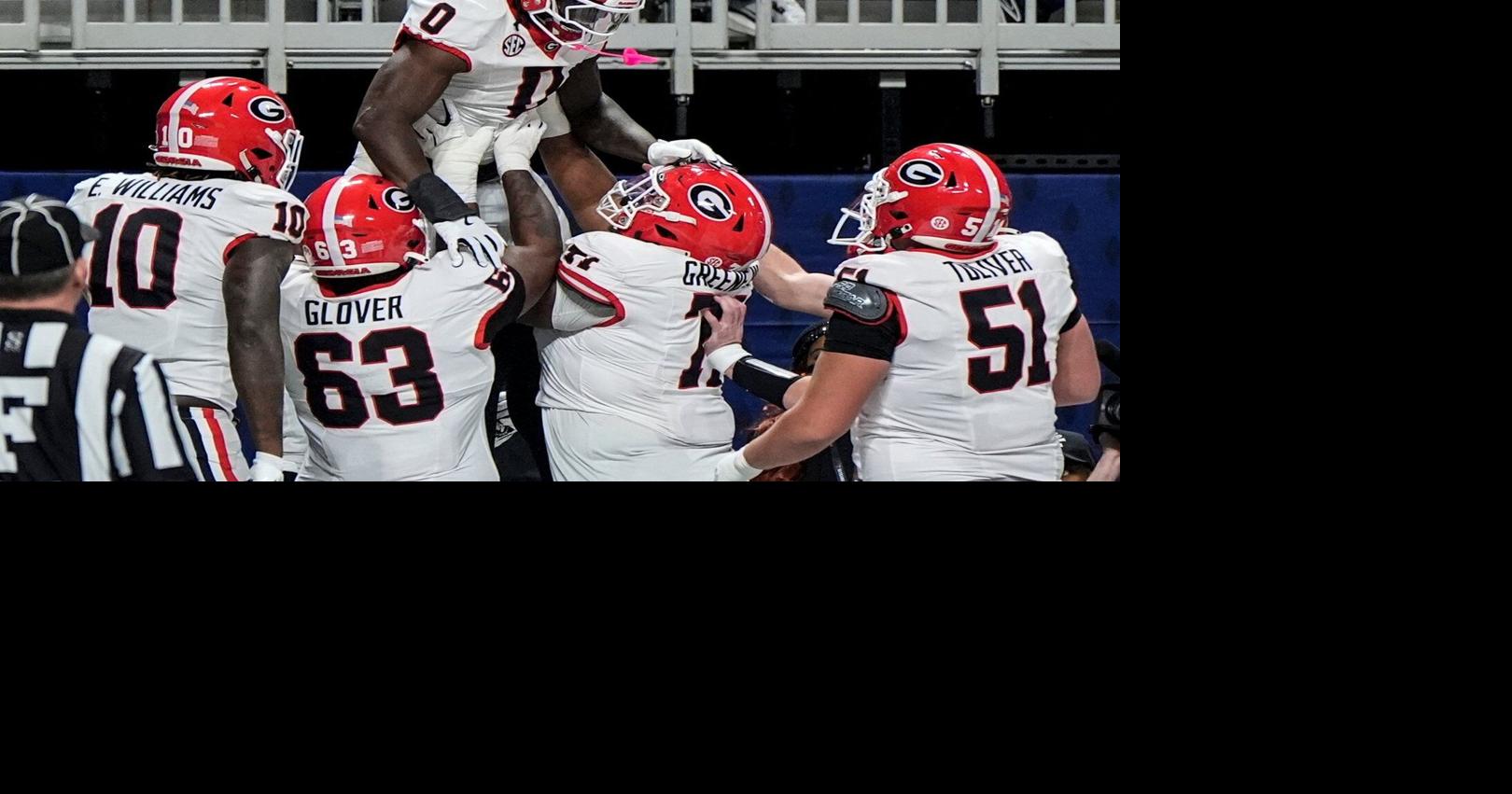 No. 3 Georgia ends No. 10 Alabama’s hold on rivalry, beats Crimson Tide 28-7 to win SEC championship