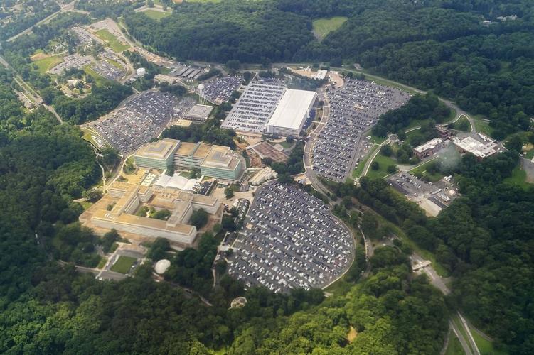 Police respond to shooting outside CIA headquarters