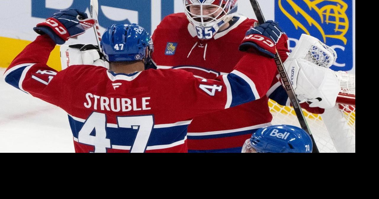 Montembeault, Canadiens defence finding a groove after tough stretch