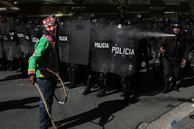 Supporters of Bolivia's ex-leader Morales clash with police in push to secure his candidacy