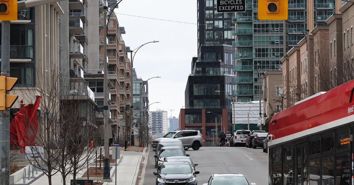 Liberty Village is one of Toronto’s most congested places