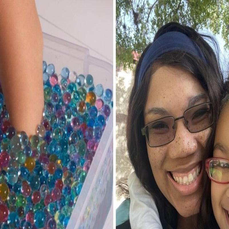Mom Makes Hair Beads for Her Daughter That Don't Hurt, but Still
