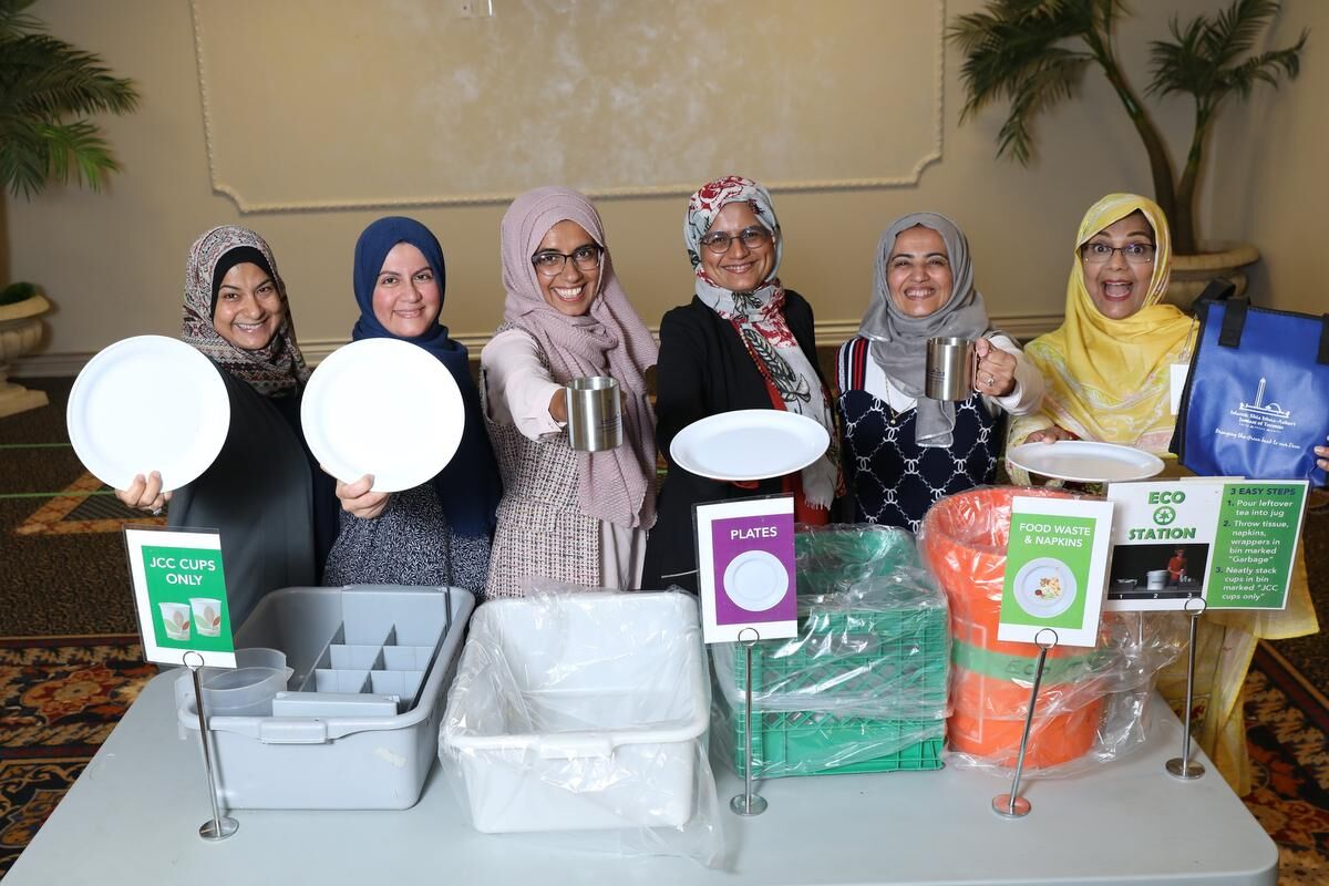 How the Ladies Eco Team dramatically cut waste at a Thornhill mosque — and what other groups can learn from them pic pic