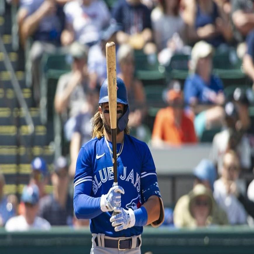 Blue Jays: Bo Bichette heating up in the batter's box at the right