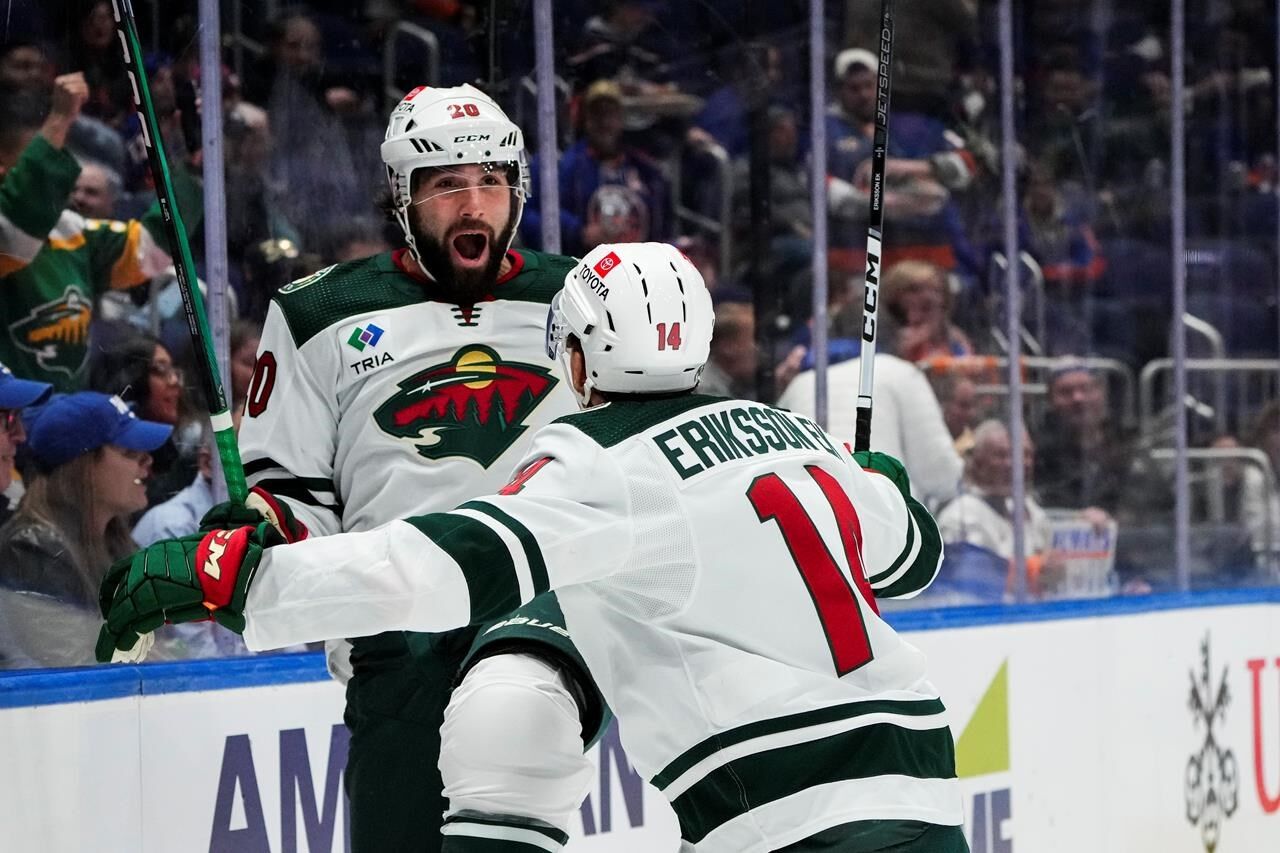 Kirill Kaprizov And Joel Eriksson Ek Score In Third To Lift Wild Over ...