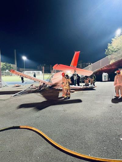 No injuries reported after plane crash near sports pitch at ɫɫ high school