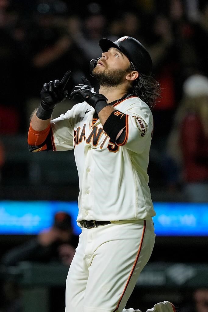 A Special Double Delivery — Brandon Crawford