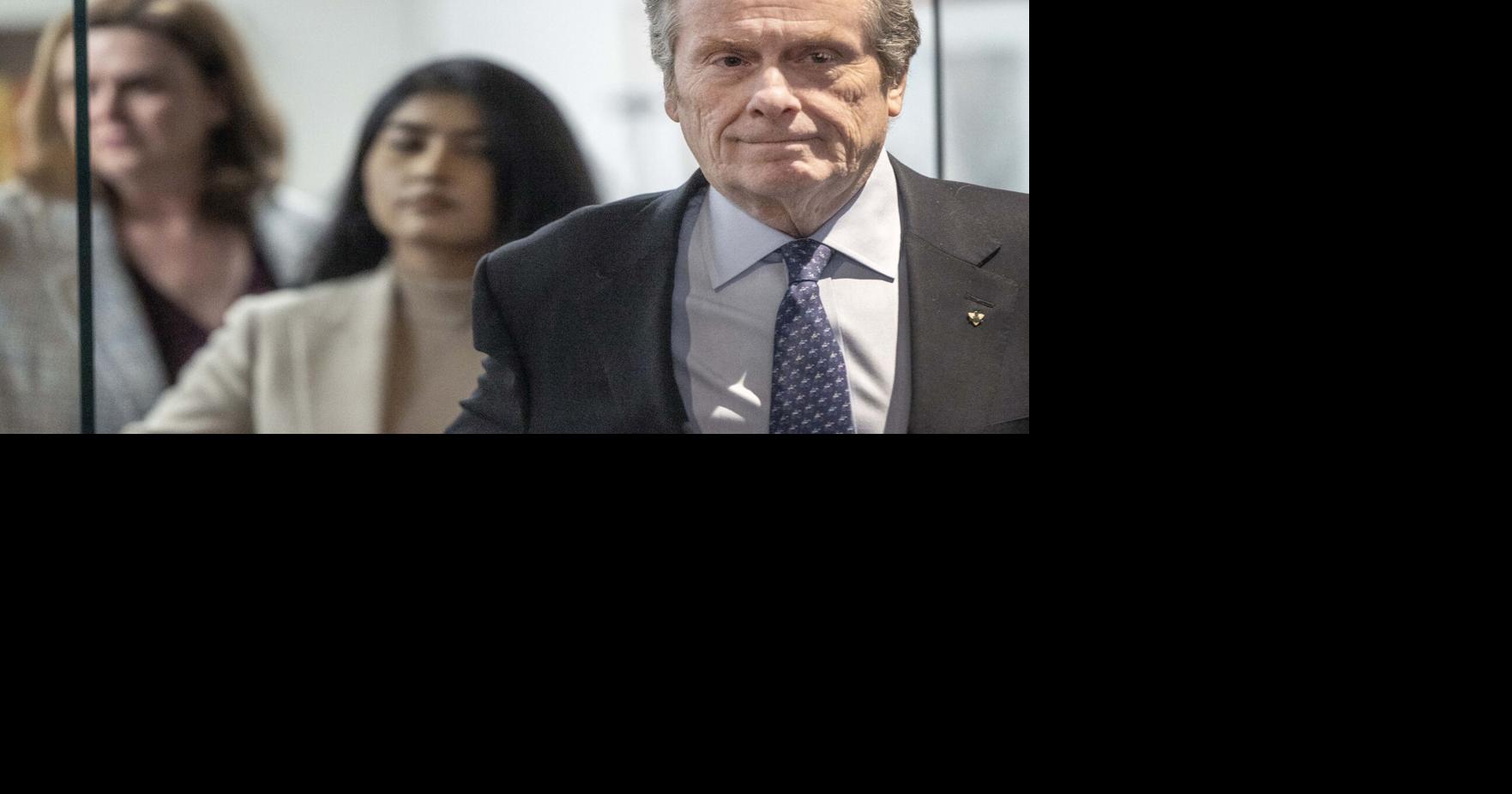 Why John Tory shouldn't feel the need to step aside