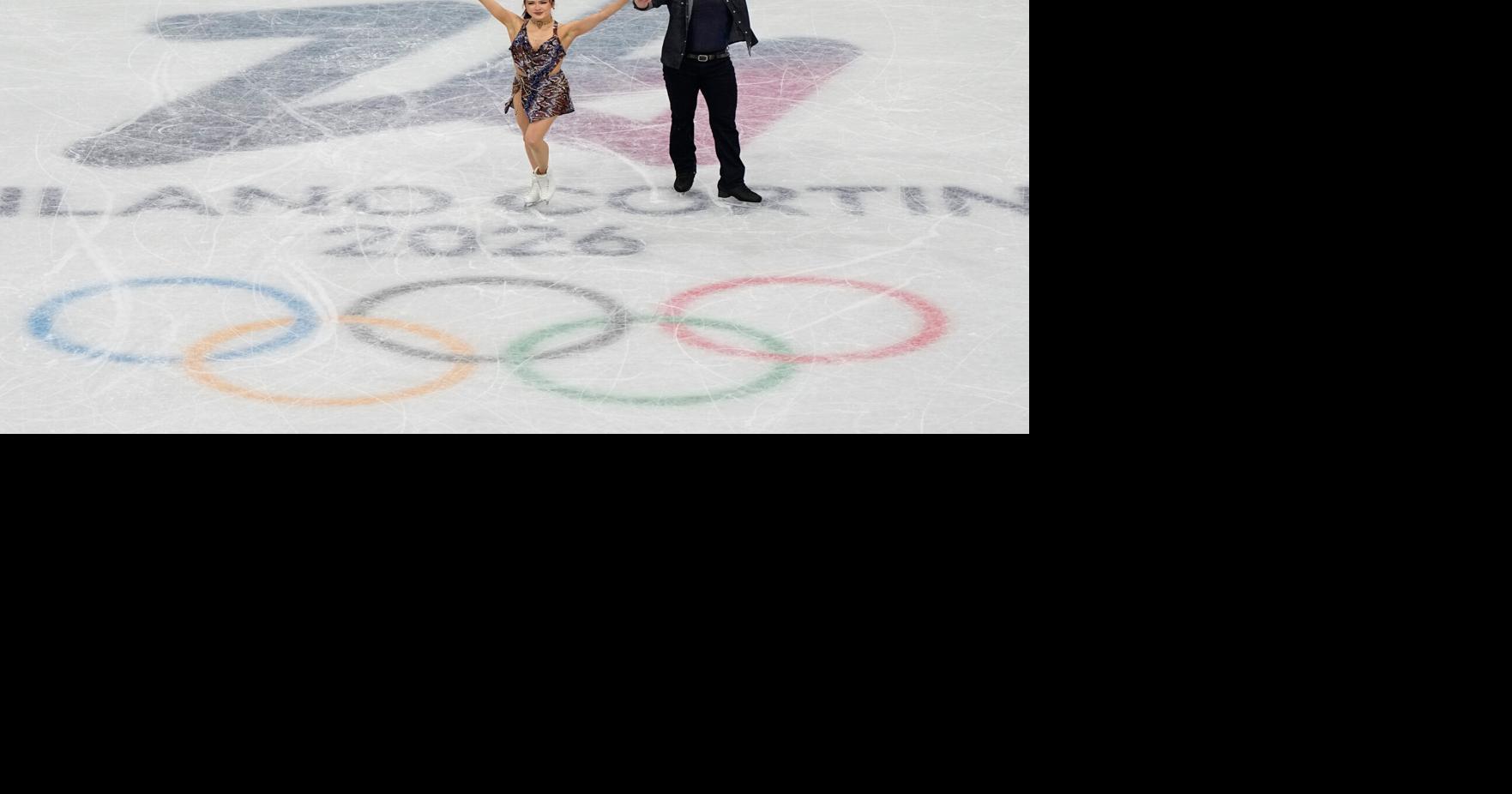 Chock and Bates rock as reigning champ US leads team figure skating event at Milan Cortina Olympics