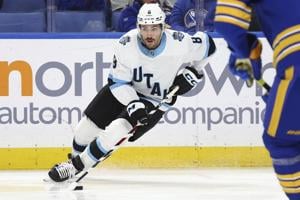 Michael Kesselring scores as Utah beats the Buffalo Sabres 5-2