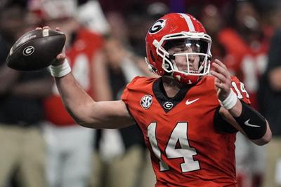 Kirby Smart praises Gunner Stockton's leadership but he's not crowned Georgia's QB1 yet