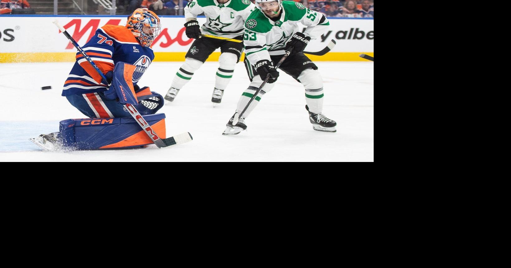 Stuart Skinner backstopping Oilers after another mid-playoff reset