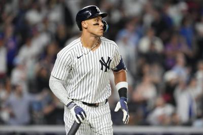 Yankees' Aaron Judge makes pair of outstanding catches, robs Cubs' Pete Crow-Armstrong of home run