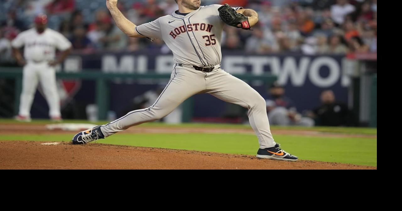 Verlander gets 1st win since May as Astros beat Angels 5-3