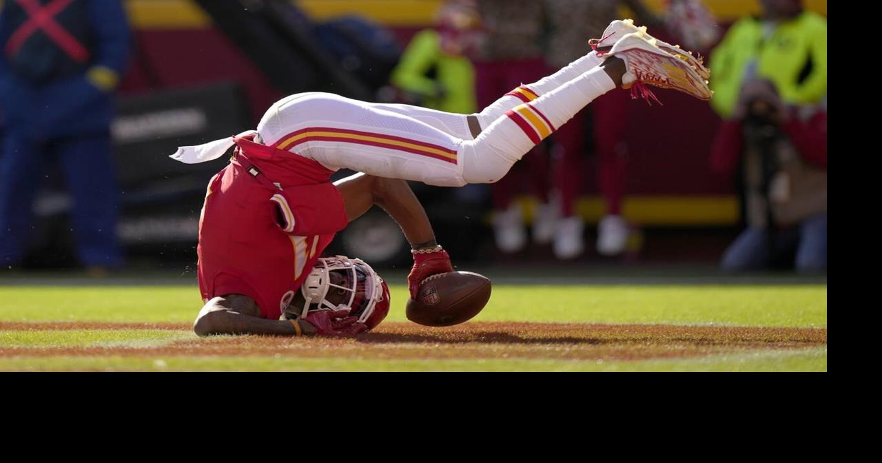 Chiefs missing top 3 wide receivers to injuries, illnesses