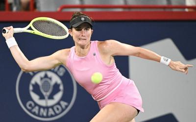 Canada's Marino falls to Navarro in second round at National Bank Open