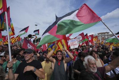 Thousands of Italian workers strike in solidarity with Gaza, causing disruptions across the country