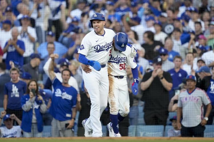 Dodgers tie postseason mark of 33 straight scoreless innings, top Mets