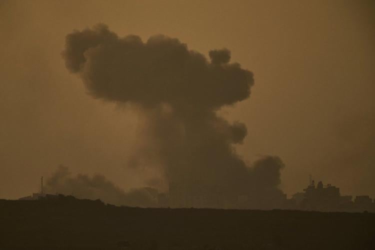 The Latest: Palestinians report heavy strikes as Israeli defense minister says 'Gaza is burning'