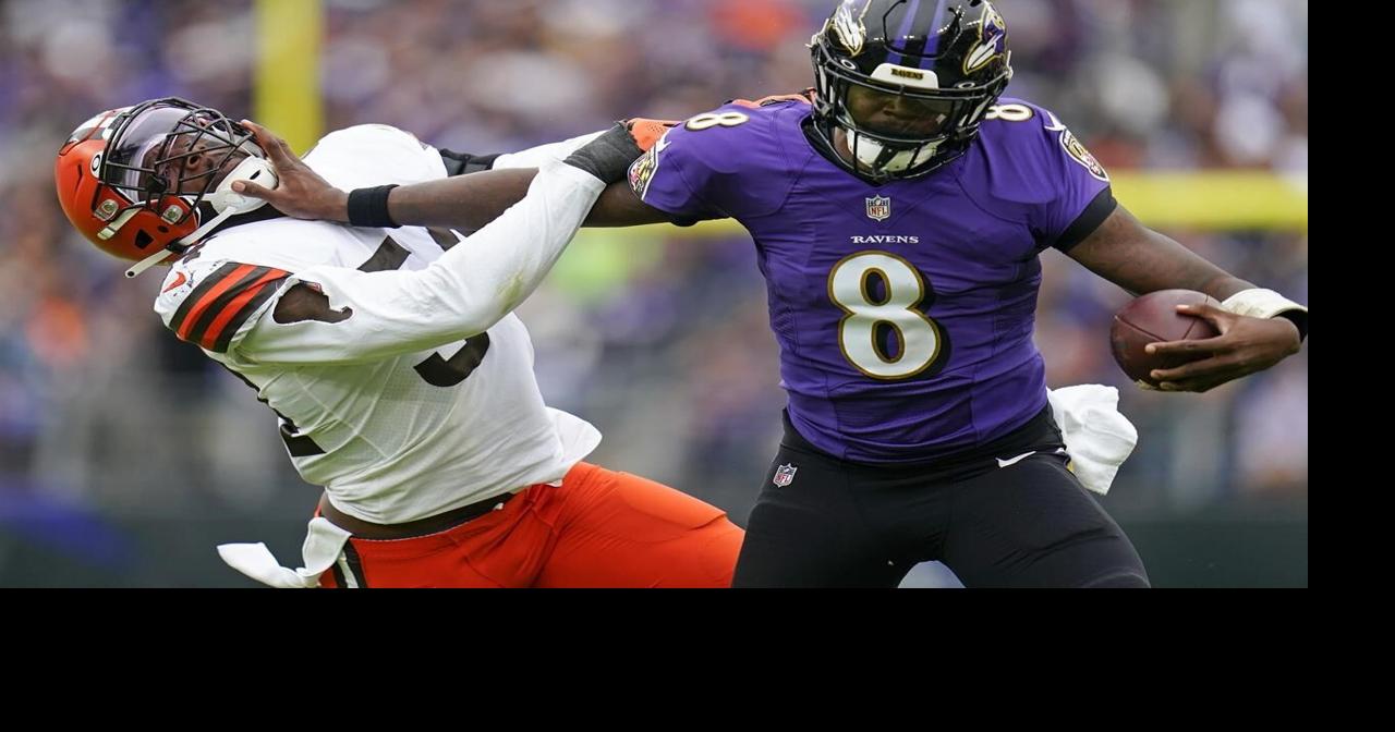 Edwards, running game were key for Ravens against Browns - The San Diego  Union-Tribune