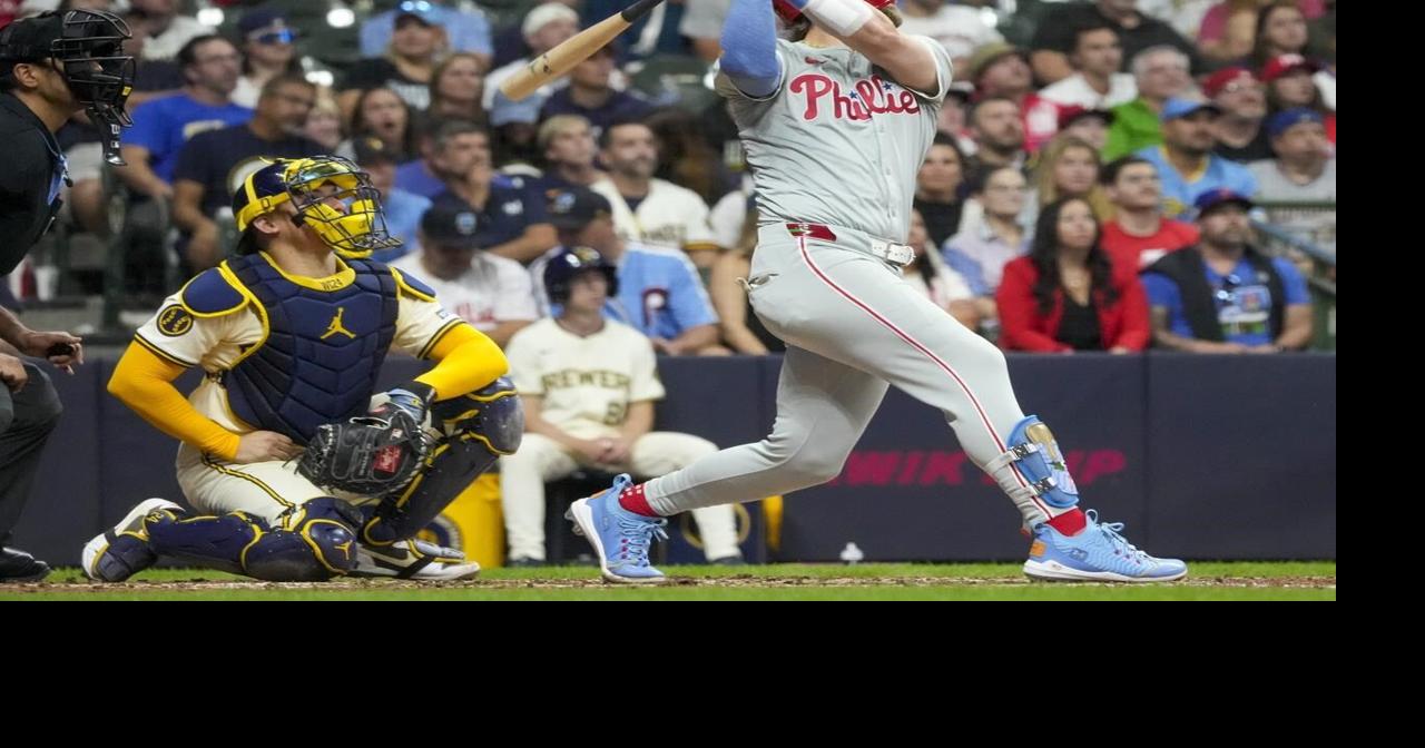 Harper and Wheeler lead Phillies to 5-1 victory over Brewers