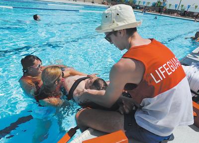 Swimming pool opening