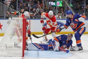 Flames' Olofsson making most of opportunity after 'shocking' trade from Avalanche