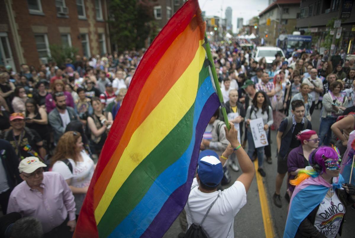 Celebration, defiance mix at New York City gay pride parade