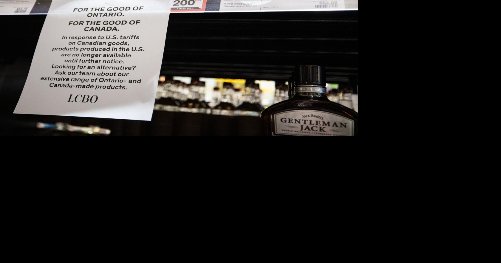 Ford government mulls what to do with blacklisted American booze