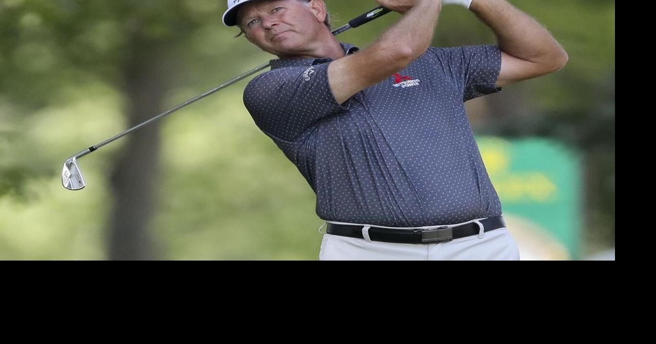 Rod Pampling leads the US Senior Open at punishing SentryWorld