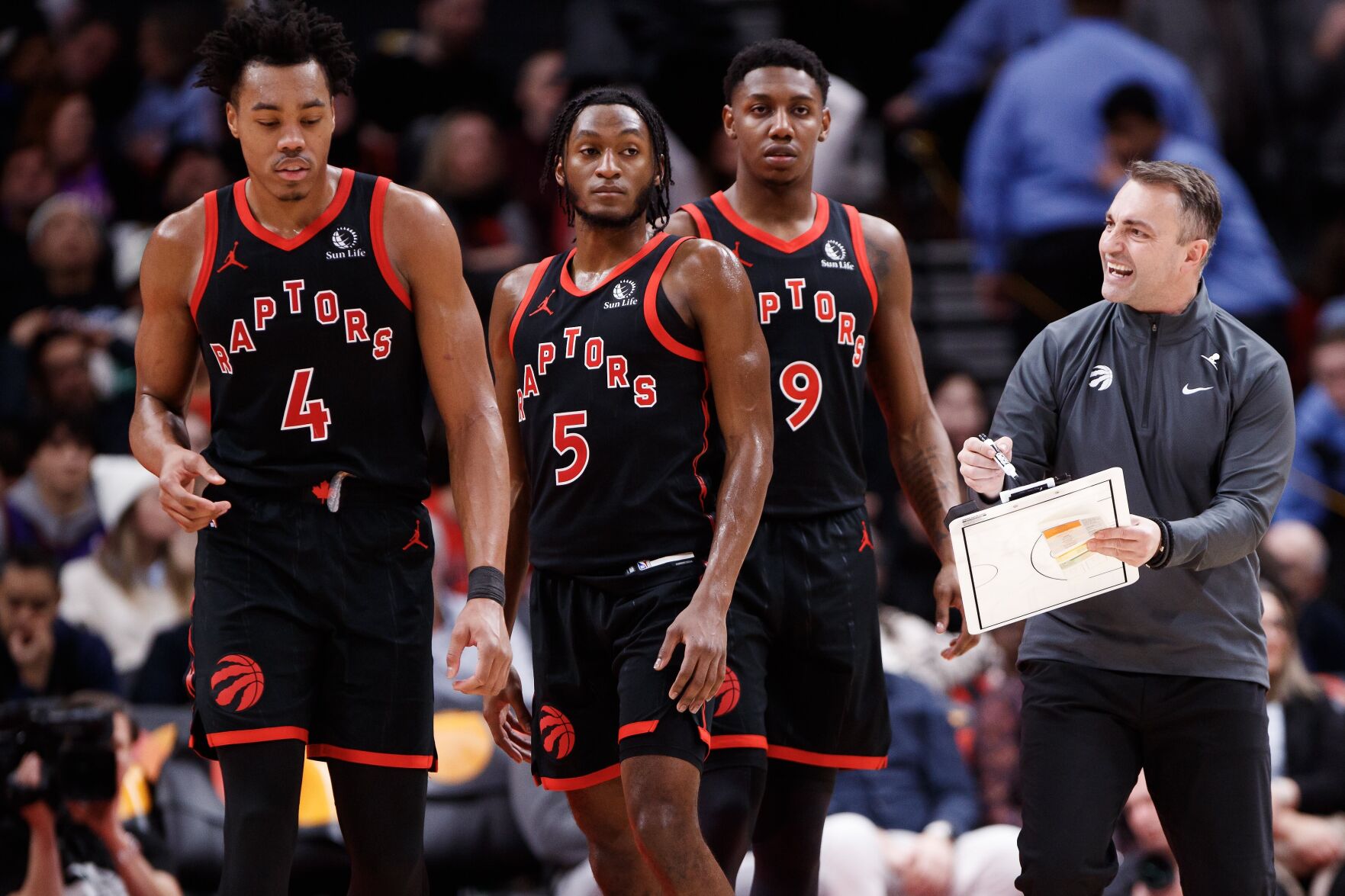 toronto raptors lineup
