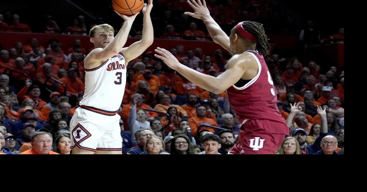 No. 10 Illinois survives a scare from Indiana 70-62