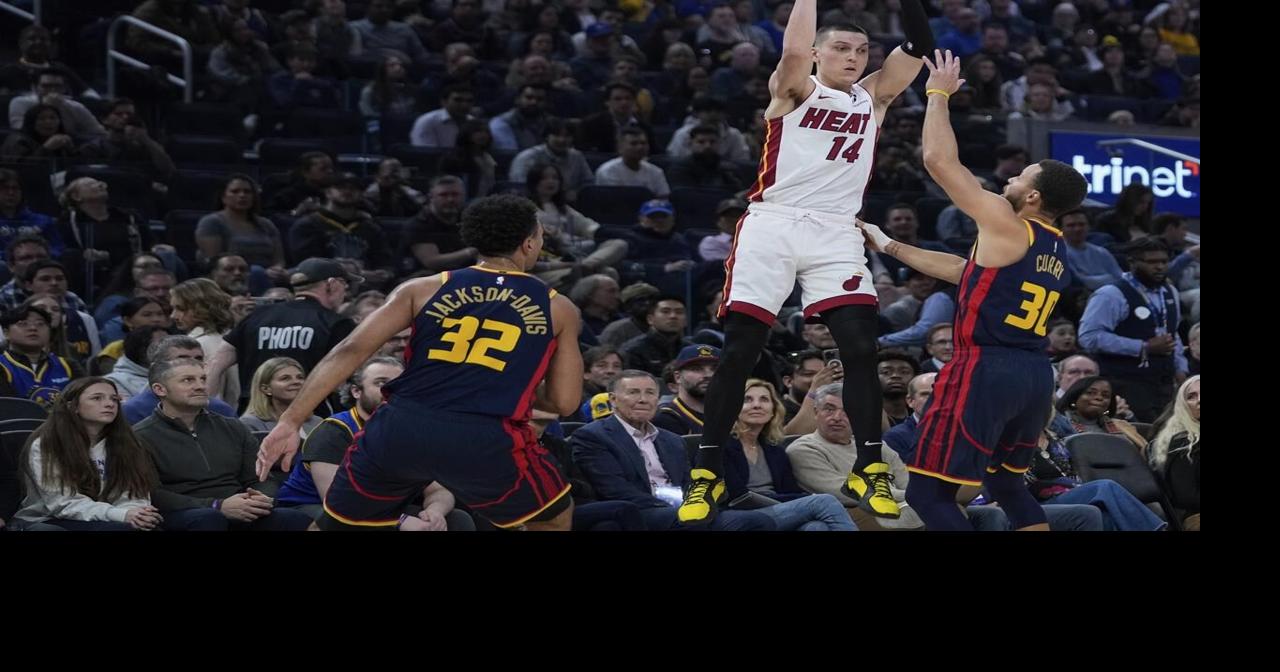 Bam Adebayo leads Heat past Warriors 114-98 in back-to-back after double-OT loss at Sacramento