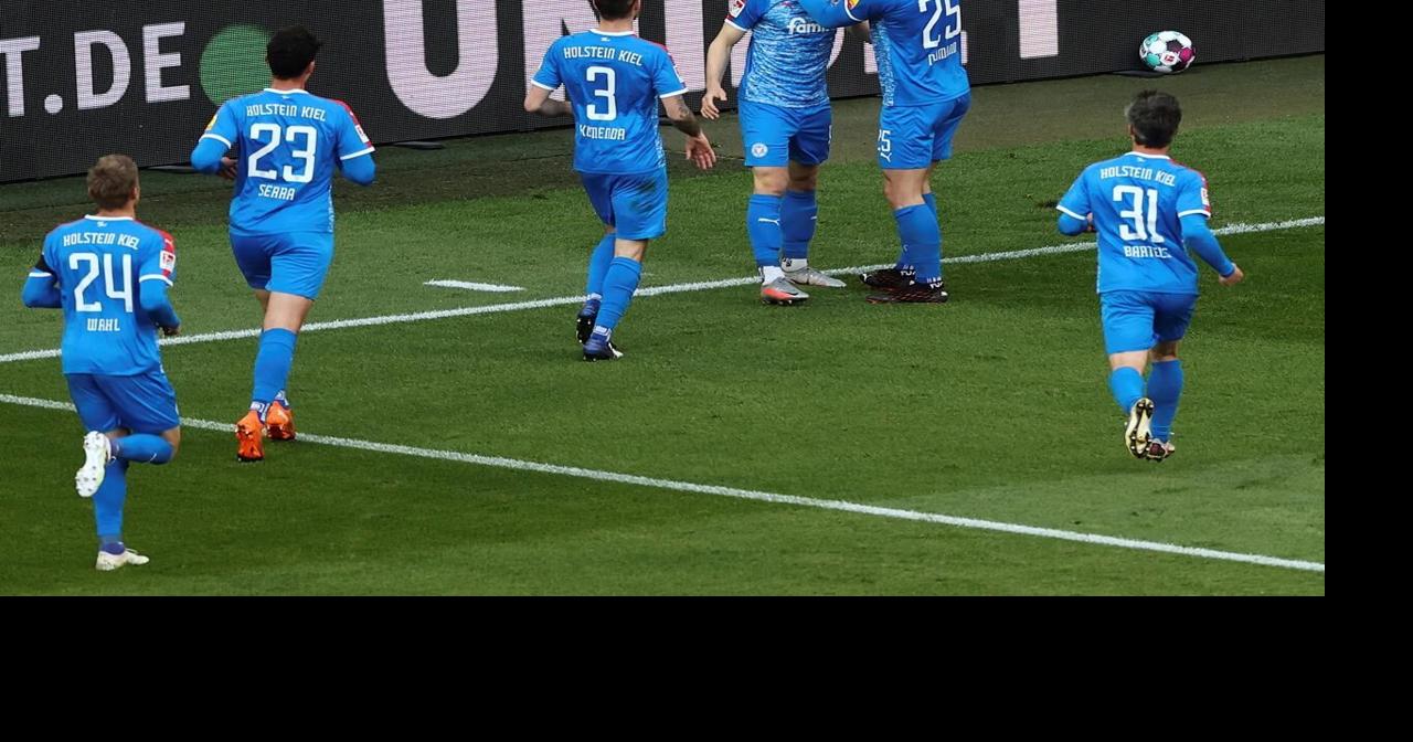 Kiel beats Cologne 1-0 in first leg of Bundesliga playoff