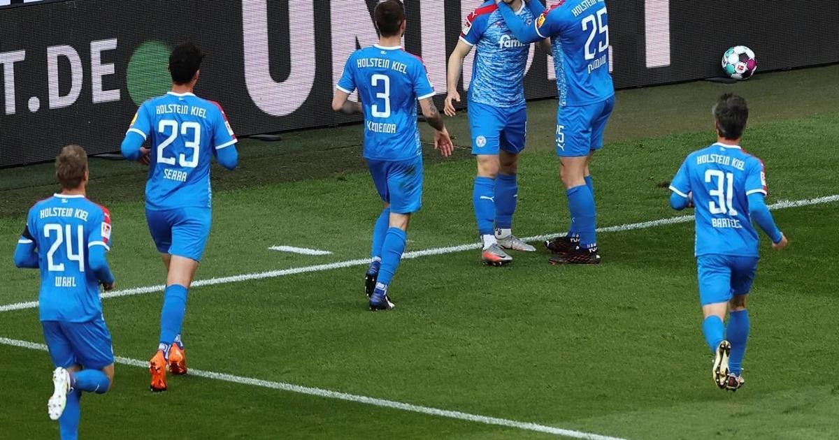 Kiel beats Cologne 1-0 in first leg of Bundesliga playoff