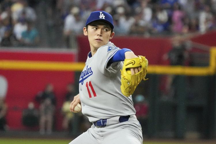 Roki Sasaki is the latest Dodgers pitcher to land on the injured list