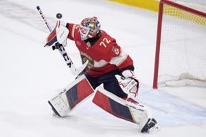 Panthers outshine Lightning 6-1, advance to second round